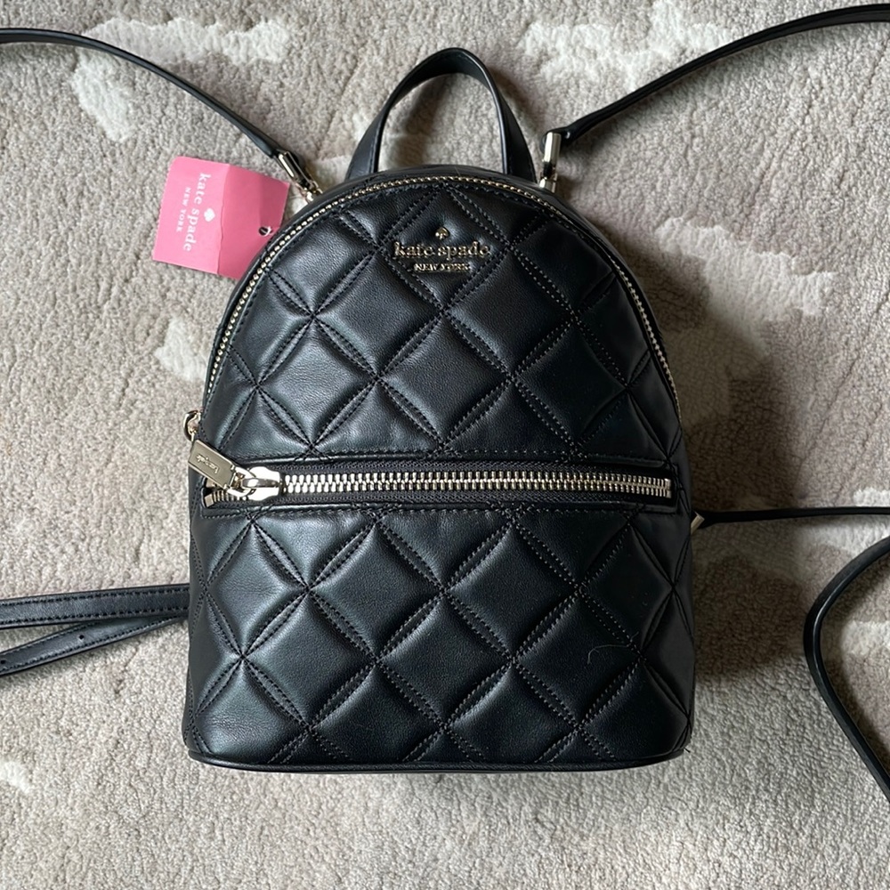 NWT Kate Spade Mini Natalia Black BackPack